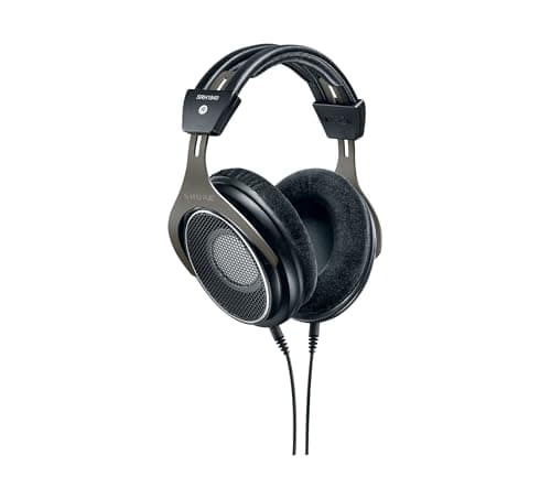 Image of Shure SRH1840 Professional Open-Back Premium Headphones, Natural Sound with Smooth, Extended High-End and Accurate Bass, Wide Stereo Image, Individually Matched Drivers, Black/Silver