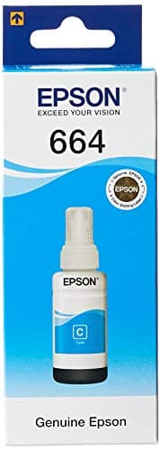Image of Epson EcoTank T6642 Cyan Ink Bottle 70 ml