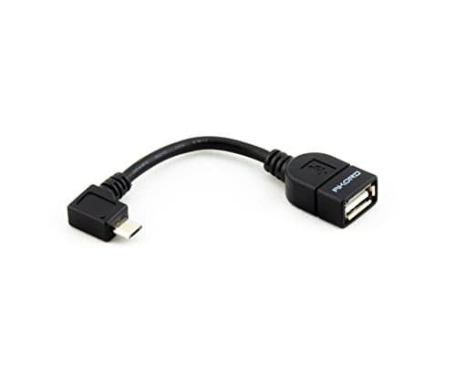 Image of USB 2.0 A female to Micro USB B male Adapter Cable With OTG Function