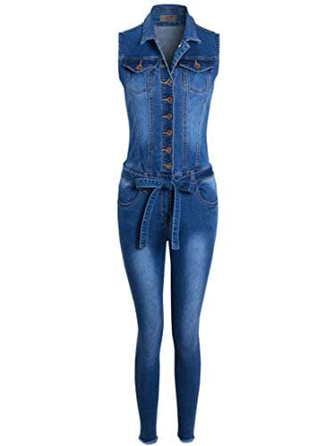 Image of SS7 Womens Denim Jumpsuit
