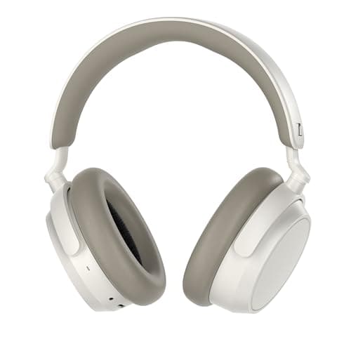 Image of Sennheiser ACCENTUM Plus Wireless Bluetooth Headphones Noise Cancelling - Quick-Charge Feature, Up to 50HR Playtime, Adaptive Hybrid ANC, Over Ear Headphones for Traveling, School, White