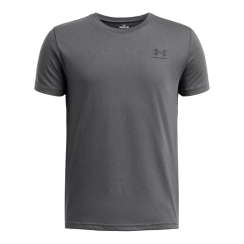 Image of Under Armour Boy's Ua B Sportstyle Lc T-Shirt, Pitch Gray, YL