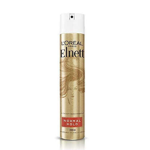 Image of L'Oreal Paris Elnett Extra Strong Hold Hair Spray, gives natural hair movement and shine with no stiffness, stickiness or visible residuefeels clean and ready to restyle, Normal Hold, 200ml