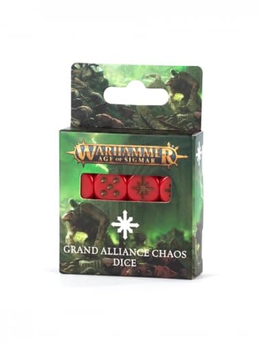 Image of Games Workshop - Warhammer - Age of Sigmar: Grand Alliance Chaos Dice Set (20 count)