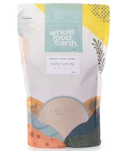 Image of Wholefood Earth Organic Carob Powder 1kg Vegan | GMO Free | High Fibre | Certified Organic