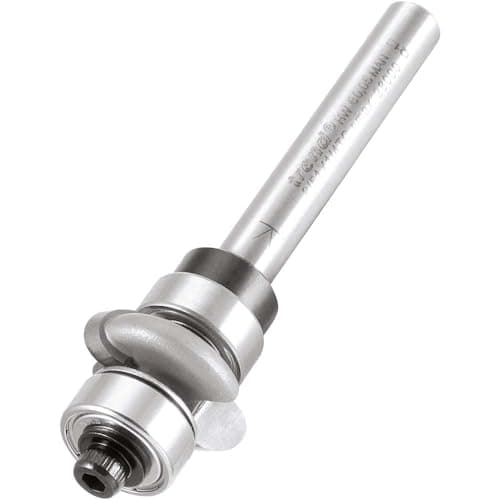 Image of Trend Professional Double Guided Sunk Bead Router Cutter, 1/4 Inch Shank, 19.1mm Cut Diameter, 6.4mm Cut Length, 3.2mm Radius, 8/51X1/4TC