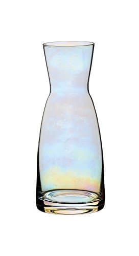 Image of BarCraft Rainbow-Pearl Iridescent Glass Wine Carafe, 250 ml (9 fl oz)