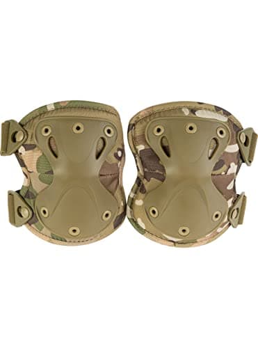 Image of Viper TACTICAL Knee Pads Hard Shell, Lightweight 310g knee pads for work with Anti-Slip Foam and Quick-Release Straps – Ideal for Airsoft, Paintball, Hunting – V-Cam