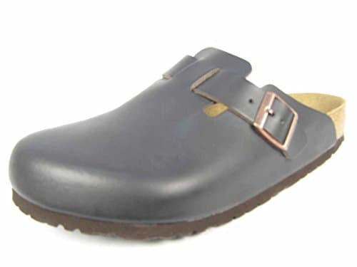 Image of Birkenstock Boston, Unisex Adults' Clogs, Brown (Habana), 5 UK