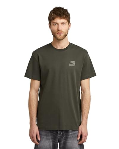 Image of G-STAR 8719965012981 Chest Logo r t, Grey (Asfalt D26821-d976-995), L