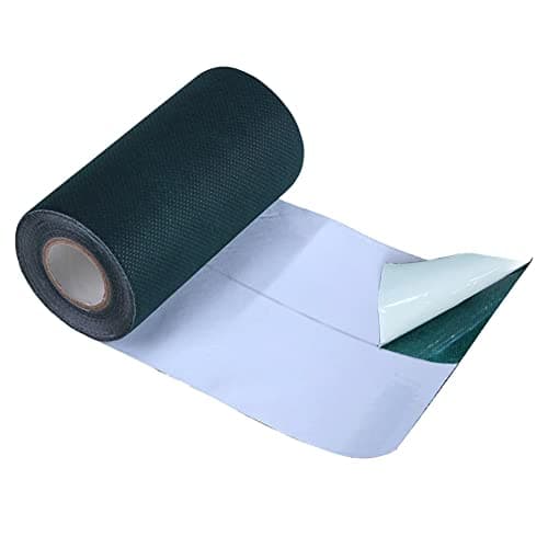 Image of Artificial Grass Joining Tape, Centre Peel Off Fake Grass Self Adhesive Lawn Tape Seaming Tape for Connecting 2 Pieces Turf Carpet, 15cm x 5m