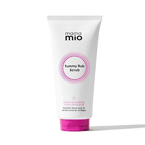 Image of Mama Mio Tummy Rub Scrub 180 ml | Pregnancy Gentle Body Exfoliator | For Dry Skin | 97 Percent Natural Origin