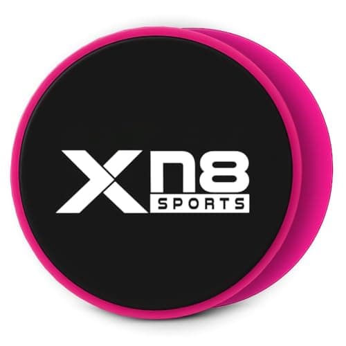Image of Xn8 Exercise Core Sliders Dual-Sided Gliding Discs for Abdominal & Full Body Workouts, Home Gym & Pilates, Smooth Glide on Carpet, Hardwood & Tile Floors – Fitness Sliders for Women & Men - Pack of 2