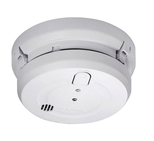 Image of 2026 Design Deta 1163 Optical Smoke Alarm 240V with 9V Replaceable Battery Back Up (White)
