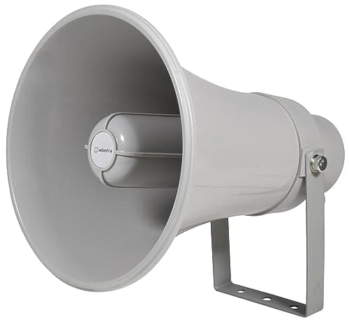 Image of Adastra | Weatherproof Outdoor Public Address Speaker Horn with 100V Line Tapping Selector | 15W Max