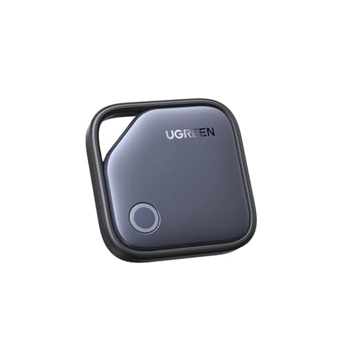 Image of UGREEN FineTrack (1 Pack) Compatible with Apple Find My (iOS only), Air Tracker Tag with 2-Year Replaceable Battery, 80dB Alarm Volume, Bluetooth Finder for Keys, Wallet, Luggage, Suitcase and More