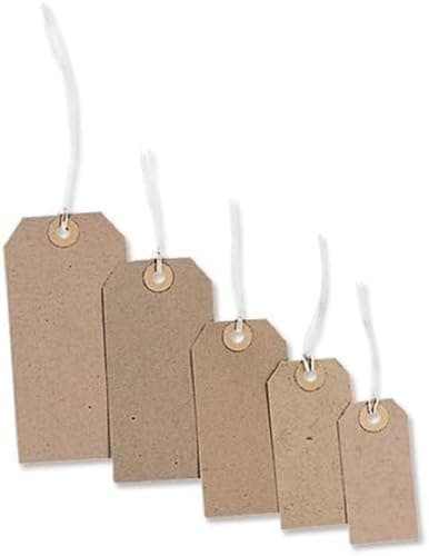 Image of Merit Strung Tag 108x54mm Buff Ref TG8073 [Pack of 1000]