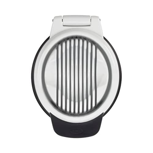 Image of OXO Egg Slicer, White/Black, 3.18 x 13.34 x 26.67 cm