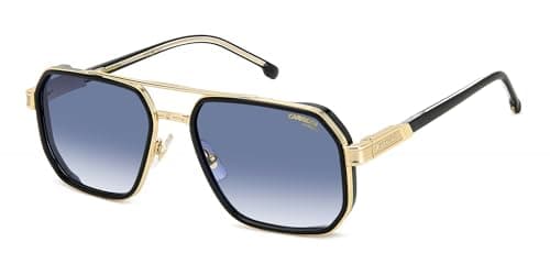 Image of Carrera 1069/S Black Gold/Dark Blue Shaded 58/19/145 men Sunglasses