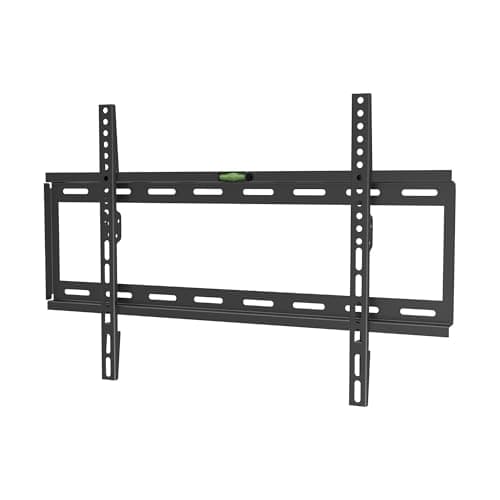 Image of SLx TV Wall Bracket Fixed Slim for 37 to 80 Inch, Ultra Low Profile 25mm, Max VESA 600 x 400, 50kg Heavy Duty Flat Screen Wall Mount for LED LCD TVs with Built In Spirit Level & Wall Fixing Kit
