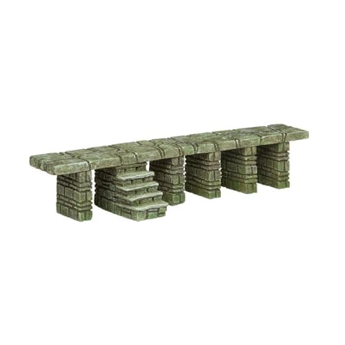 Image of Hornby R7341 OO Gauge Stone Footbridge - Model Railway Accessories, Miniature Diorama Scenery Train Sets - Lifelike Building Models - Scale 1:76