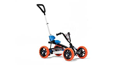 Image of BERG Pedal Car Buzzy Nitro 2-in-1 incl. push bar | Pedal Go Kart, Ride On Toys for Boys and Girls, Go Kart, Toddler Ride on Toys, Outdoor Toys, Beats Every Tricycle, Go Cart for Ages 2-5 Years