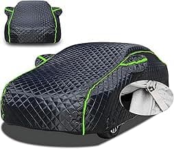 Image of Heavy Duty Hail Protection Car Cover For Seat Toledo, Hail Resistant, Waterproof All Weather Protection Windproof UV Protected Universal Full Cover for Sedan SUV/MPV-Y700