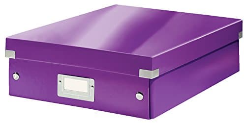 Image of Leitz Organiser Box, Click and Store Range 60580062 - Medium, Purple
