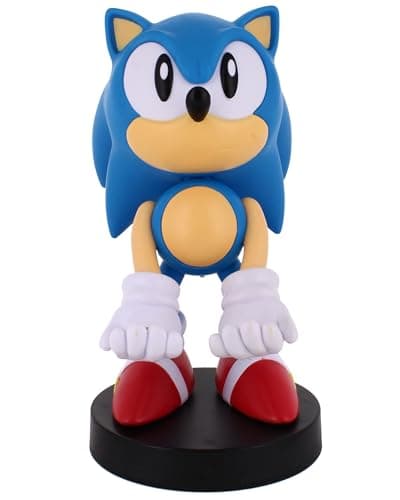 Image of Cableguys Sonic Controller Holder & Phone Stand - Gaming Accessories for Room and Desk Setup, Holder Compatible with Xbox, PlayStation & Most Standard Game Controllers