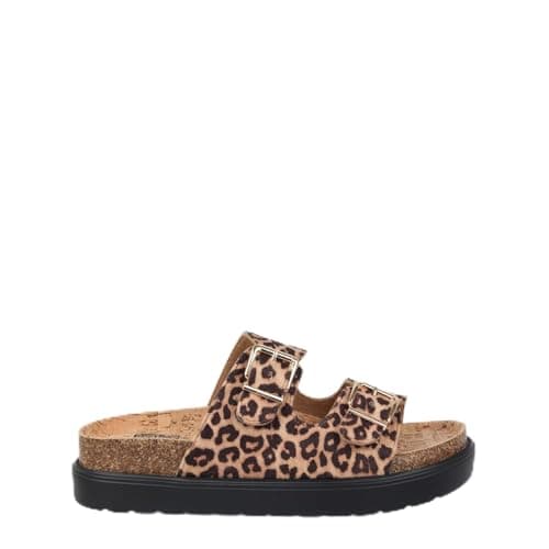 Image of Biba Womens Strap Sandals Leopard 6 UK