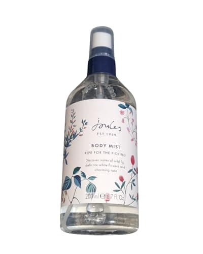 Image of Joules-London Body Mist, Ripe for the Picking with Wild Fig and Rose Fragrance, 200ml, Floral Design