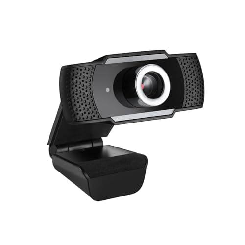 Image of Adesso CyberTrack H4, 1080p HD Webcam, built in microphone, USB Webcam, Plug and Play Desktop and Laptop Webcam for Windows Mac OS, for Video conferencing, Calling Streaming, Gaming, Online Classes