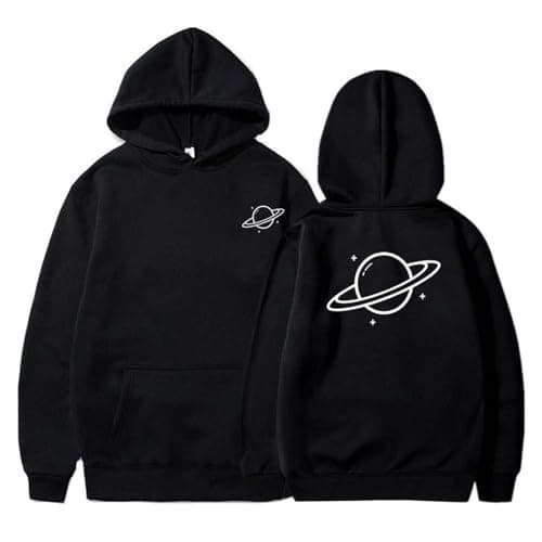 Image of Generisch Winter Casual Hoodie Fleece Pullover Hoodie Sport Hoodie Sweatshirt Men, black, L