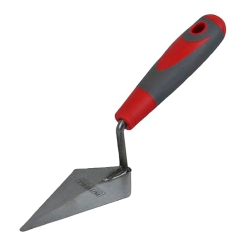Image of Faithfull Soft-Grip Pointing Trowel for Forming, Repairing & Replacing Mortar - 125mm (5in) Steel Blade