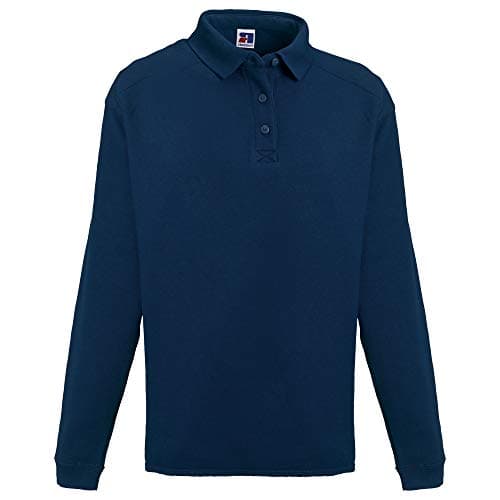 Image of Russell Europe Mens Heavy Duty Collar Sweatshirt (XS) (French Navy)