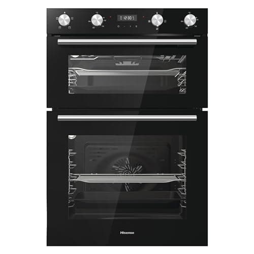 Image of Hisense BID95211BGUK Built In Electric Double Oven - Stainless Steel - A/A Rated, Extra Large