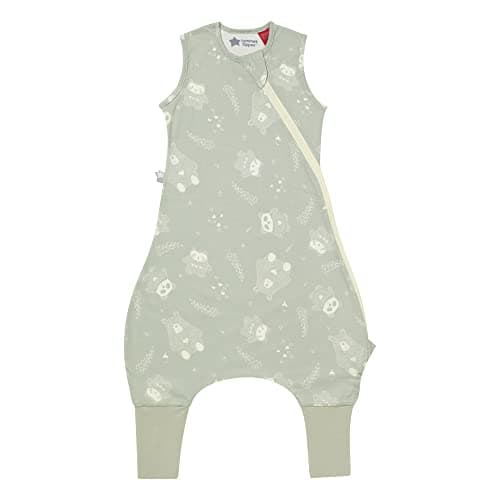 Image of Tommee Tippee Baby Sleep Bag with Legs, The Original Grobag Steppee bag, Baby Romper Suit, Hip-Healthy Design, Soft Cotton-Rich Fabric, 18-36m, 1.0 TOG, Woodland Gro Friends