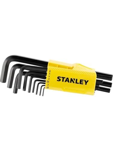 Image of Stanley 089904 Hex Grip Key Set - Metric (9 Pieces)