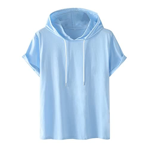 Image of Generic Women's Blue XL Loose Hoodie Plus Size Sweatshirt with Hood