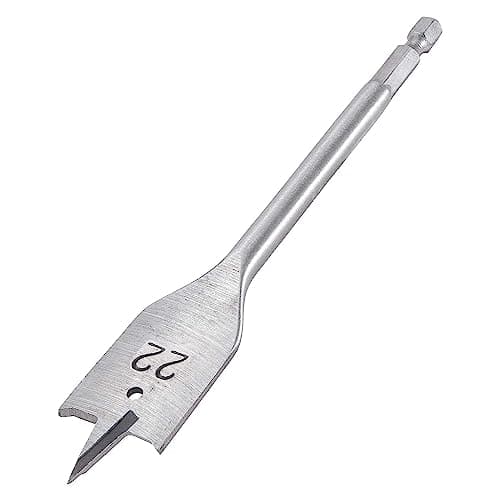 Image of Trend Snappy 22mm Diameter Flat Bit with Centre Point & Cutting Spurs for Fast Drilling in Timber, SNAP/FB/22