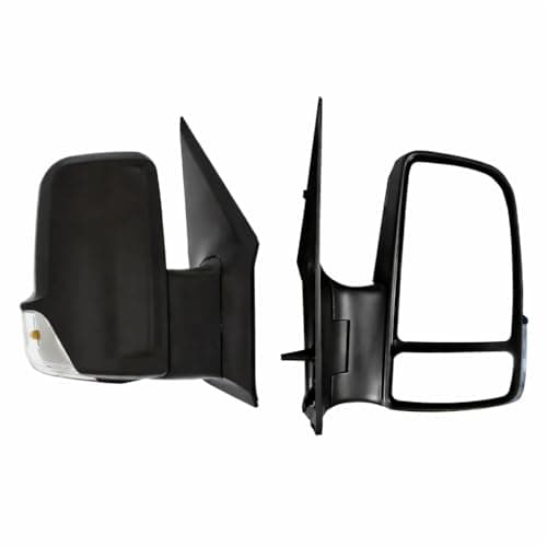 Image of Fit VW CRAFTER 2007 to 2016 Electric & Manual Mirror Unit Short Arm (Right Hand Driver Side)