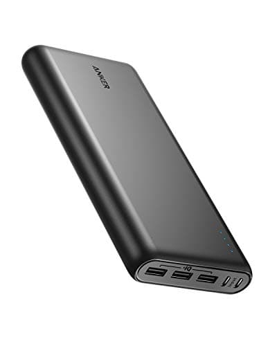 Image of Anker Power Bank, PowerCore 26800mAh Portable Charger with Dual Input Port and Double-Speed Recharging, 3 USB Ports External Battery for iPhone 16/15/14/13 Series, iPad, Galaxy, Android and More