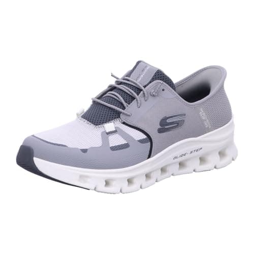 Image of Skechers Men's Glide-Step Pro Hands Free Slip-in Sneaker, Gray/Charcoal, 9.5