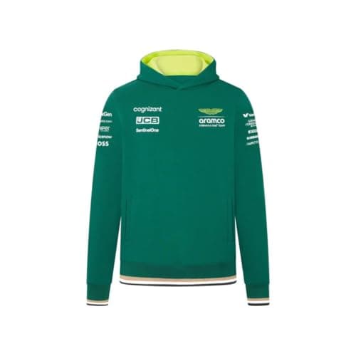 Image of Aston Martin Official Formula 1 Hoodie for Kids - Green Size 1/2 Years