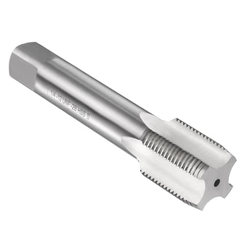 Image of sourcing map Hand Plug Tap 1-1/4"-12 UNF 2B Thread Plug Style Taps Straight Flute Screw Tapping Threading Tool High Speed Steel HSS6542