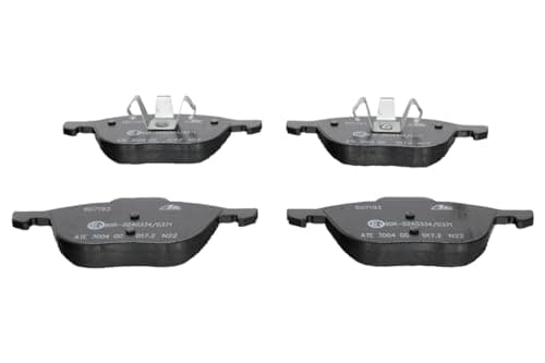Image of ATE Original Brake Pads - Pad Set - for Disc Brake - 13.0460-7193.2 - ECE-R90 Road Legal, Grey