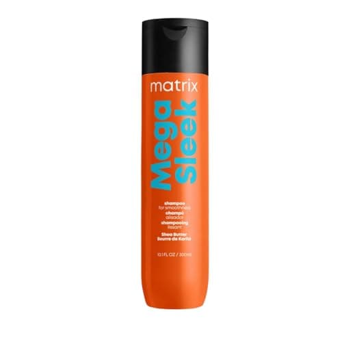 Image of MATRIX | Smoothing Shampoo | With Shea Butter | Frizz Control, Humidity Protection, Smoothness & Shine, For Coarse, Unruly Hair | Total Results Mega Sleek | 1 Litre