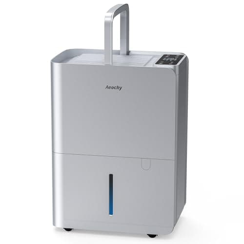 Image of AEOCKY Max 25L/d Dehumidifier for Home, Applicable to 200m³ (50m²), Smart Compressor Dehumidifier with Drain Hose, for Drying Clothes, Bedroom, Bathroom, Basement