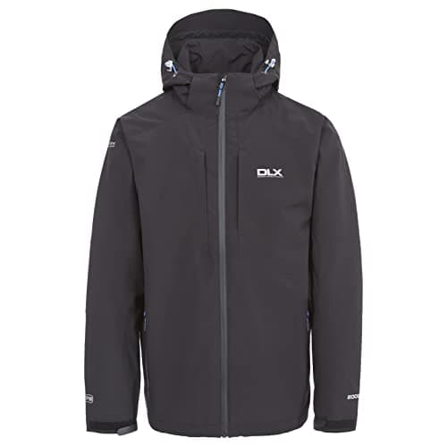 Image of Trespass Mens Kumar Waterproof DLX Jacket (M) (Black)