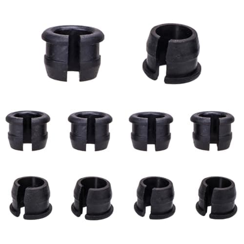 Image of 10-Pack Dual-Valve Conversion Kit,Presta-to-Schrader & Schrader-to-Presta Adapters ， Universal Wheel Valve Stem Grommets for Seamless Tire & Inner Tube Switching
